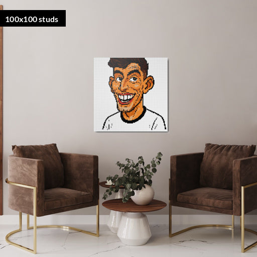 100*100studs, 80*80cm, 31,5*31,5inch