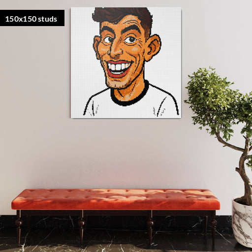 150*150studs, 120*120cm, 47,25*47,25inch