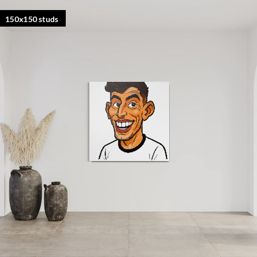 150*150studs, 120*120cm, 47,25*47,25inch