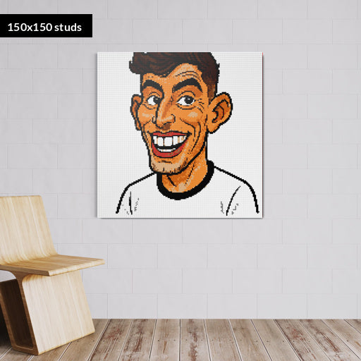 150*150studs, 120*120cm, 47,25*47,25inch