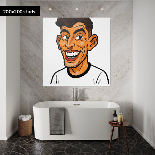 200*200studs, 160*160cm, 63*63inch