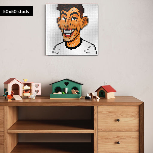 50*50studs, 40*40cm, 15,75*15,75inch