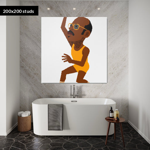 200*200studs, 160*160cm, 63*63inch