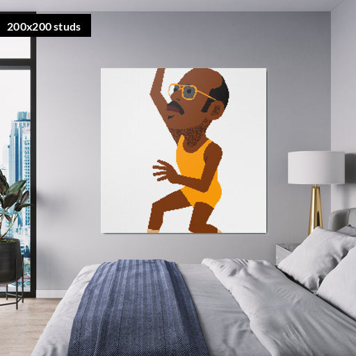 200*200studs, 160*160cm, 63*63inch