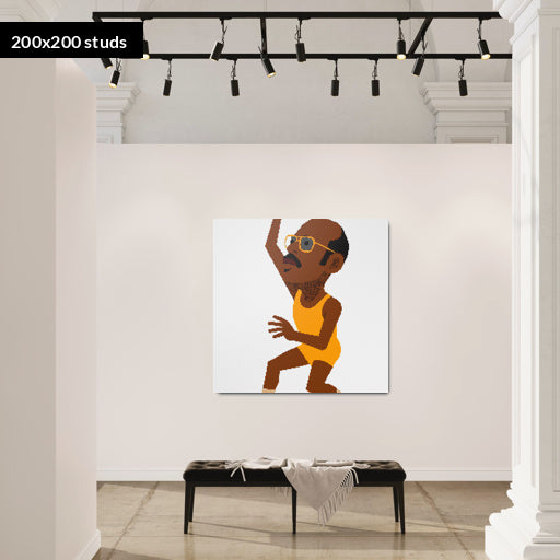 200*200studs, 160*160cm, 63*63inch