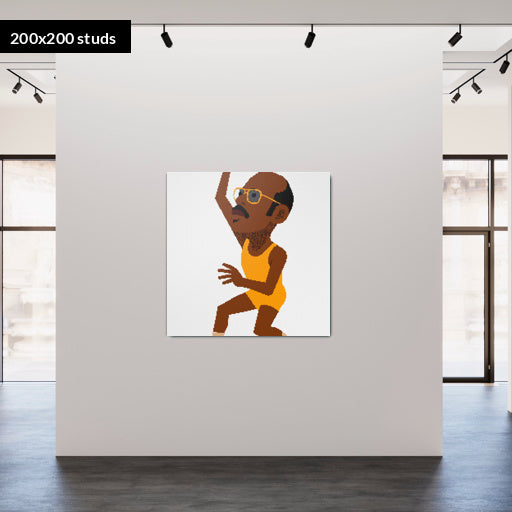 200*200studs, 160*160cm, 63*63inch