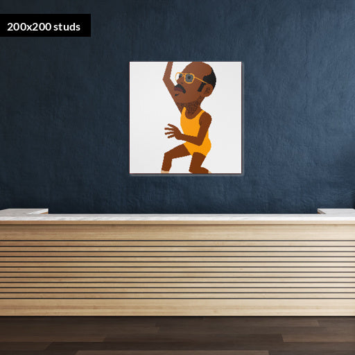 200*200studs, 160*160cm, 63*63inch