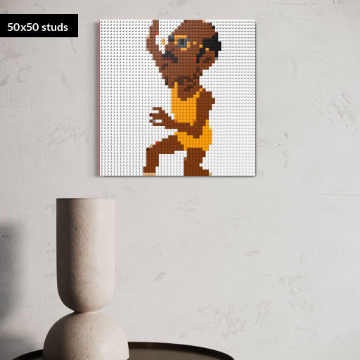 50*50studs, 40*40cm, 15,75*15,75inch