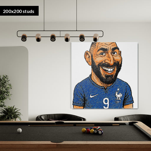 200*200studs, 160*160cm, 63*63inch