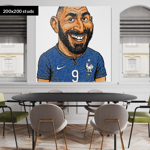 200*200studs, 160*160cm, 63*63inch