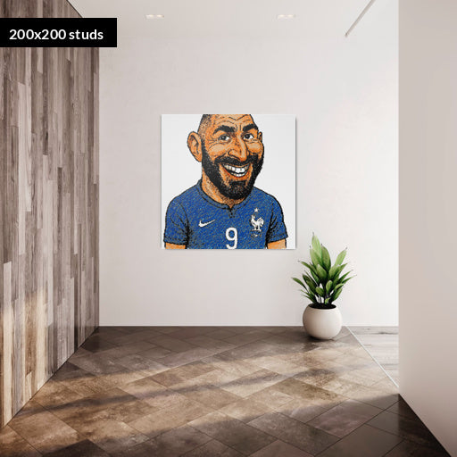 200*200studs, 160*160cm, 63*63inch