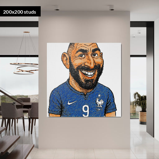 200*200studs, 160*160cm, 63*63inch