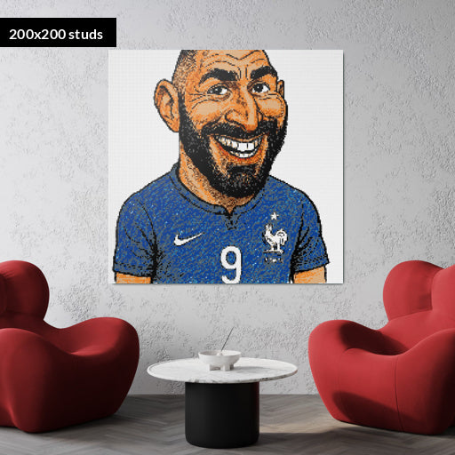 200*200studs, 160*160cm, 63*63inch