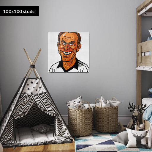 100*100studs, 80*80cm, 31,5*31,5inch