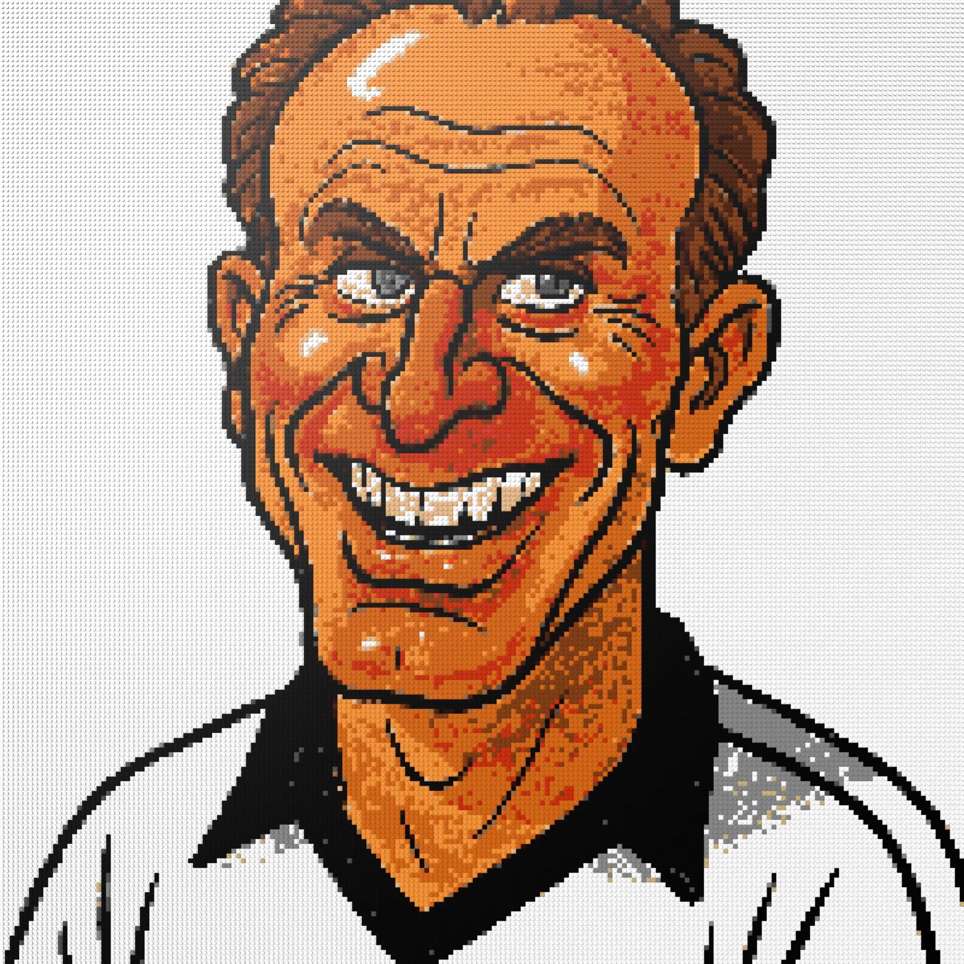 200*200studs, 160*160cm, 63*63inch