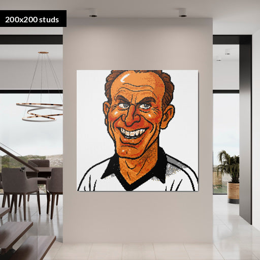 200*200studs, 160*160cm, 63*63inch