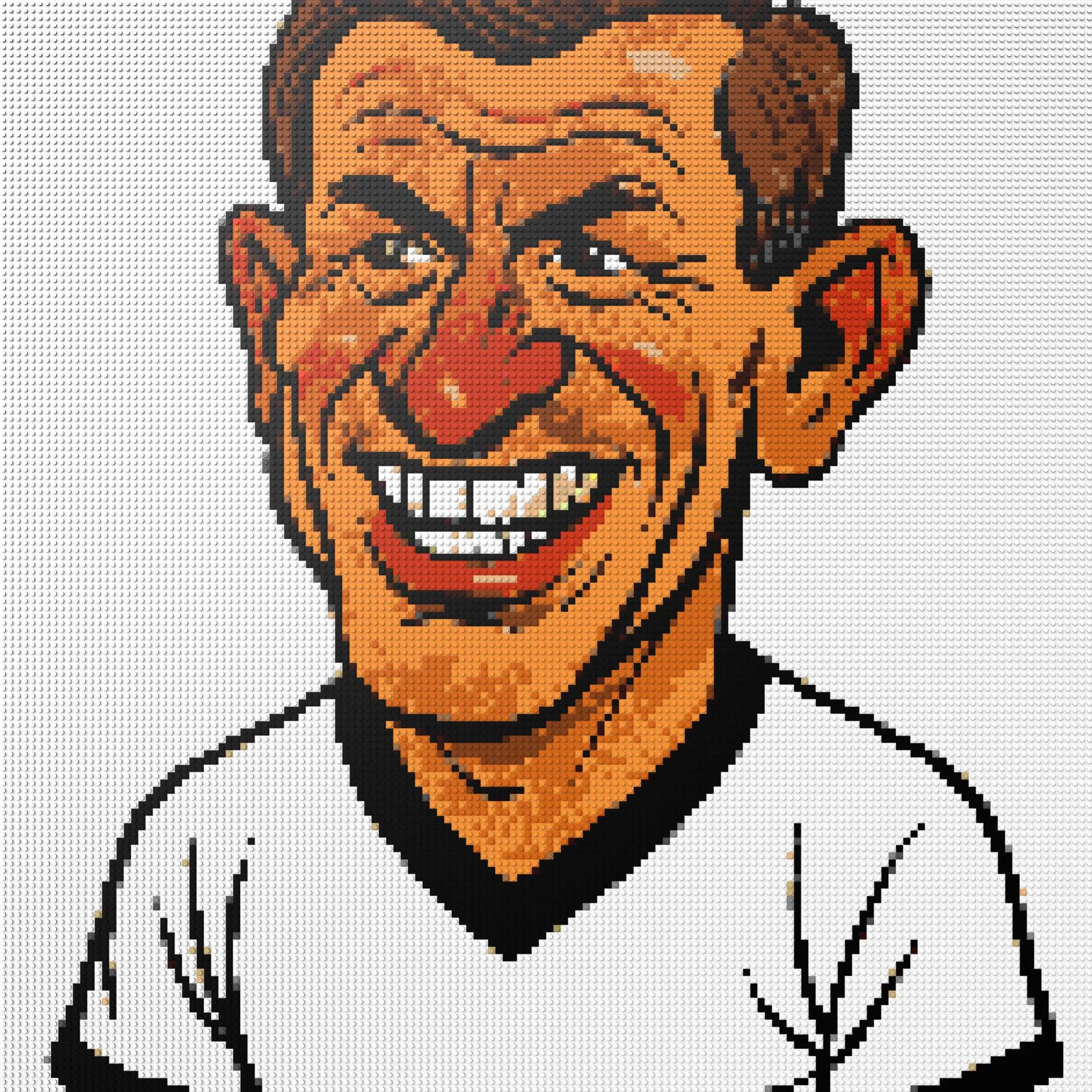 150*150studs, 120*120cm, 47,25*47,25inch