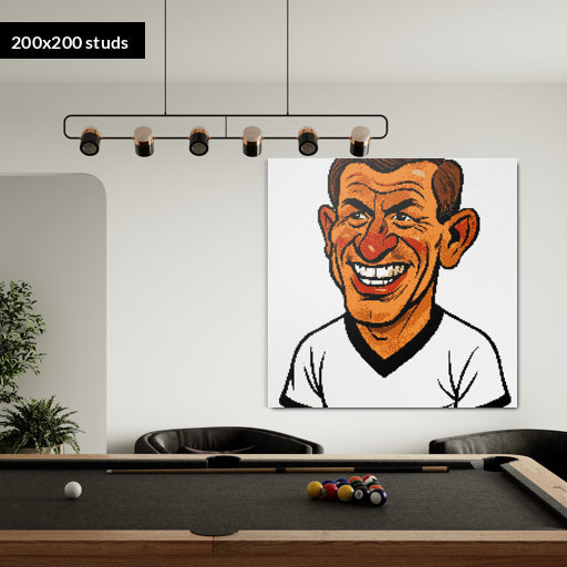 200*200studs, 160*160cm, 63*63inch