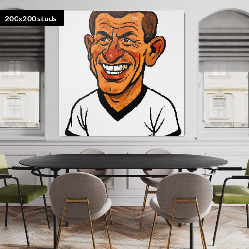 200*200studs, 160*160cm, 63*63inch