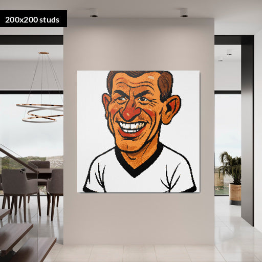 200*200studs, 160*160cm, 63*63inch