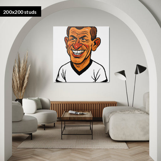 200*200studs, 160*160cm, 63*63inch