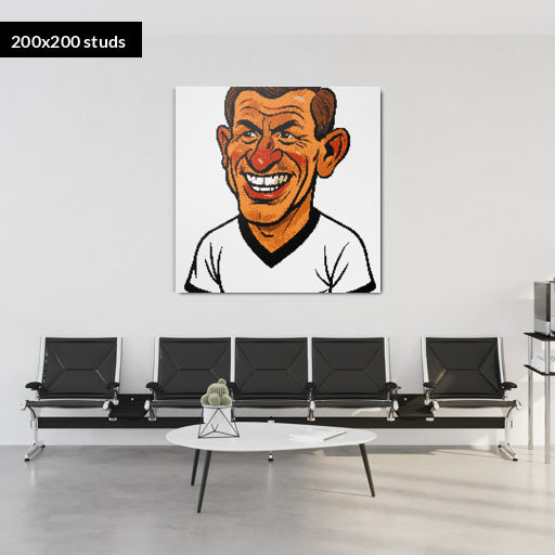 200*200studs, 160*160cm, 63*63inch