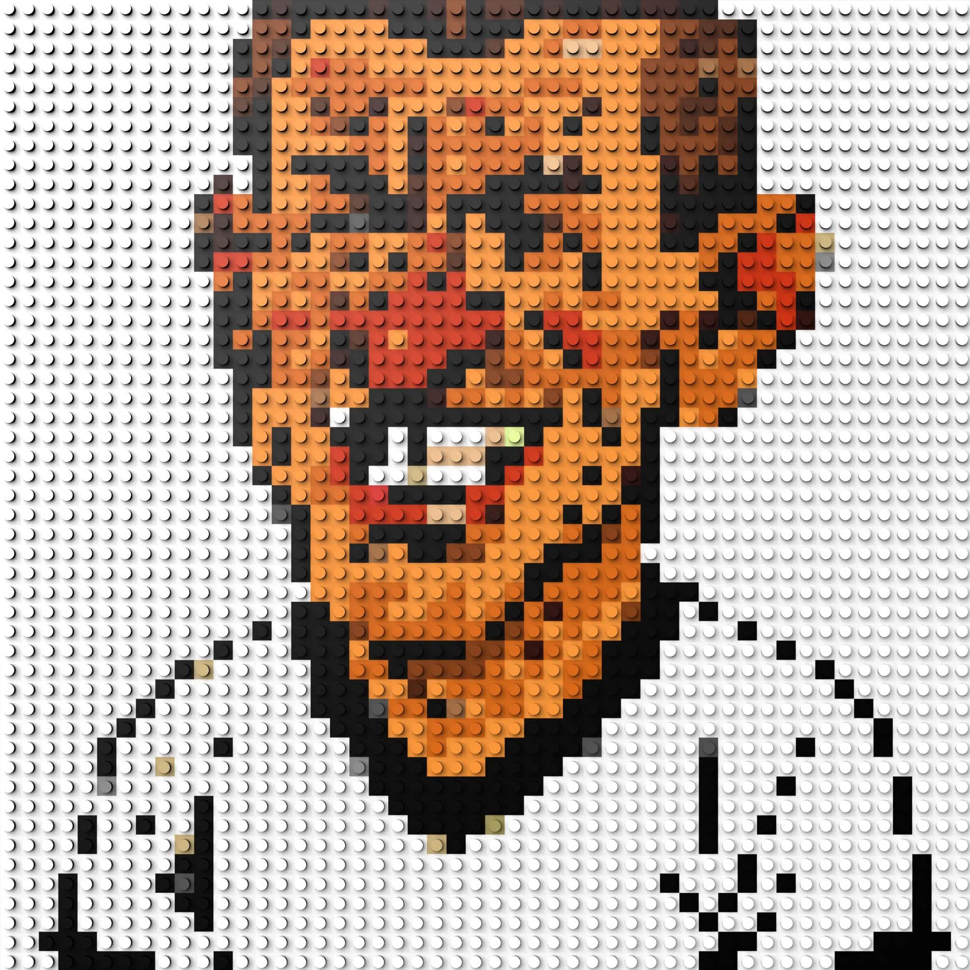 50*50studs, 40*40cm, 15,75*15,75inch