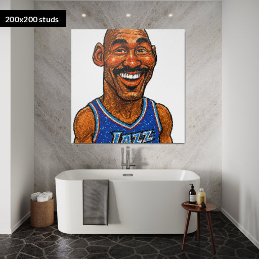 200*200studs, 160*160cm, 63*63inch