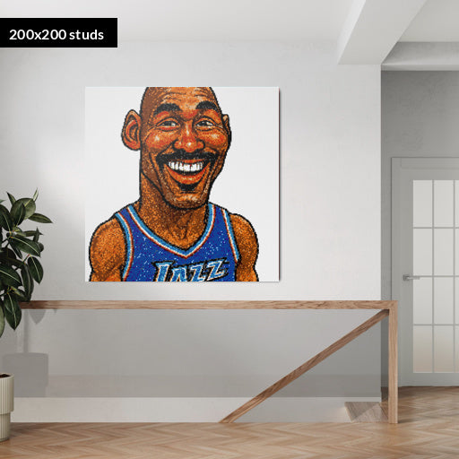 200*200studs, 160*160cm, 63*63inch