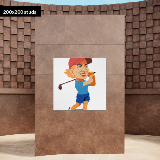 200*200studs, 160*160cm, 63*63inch