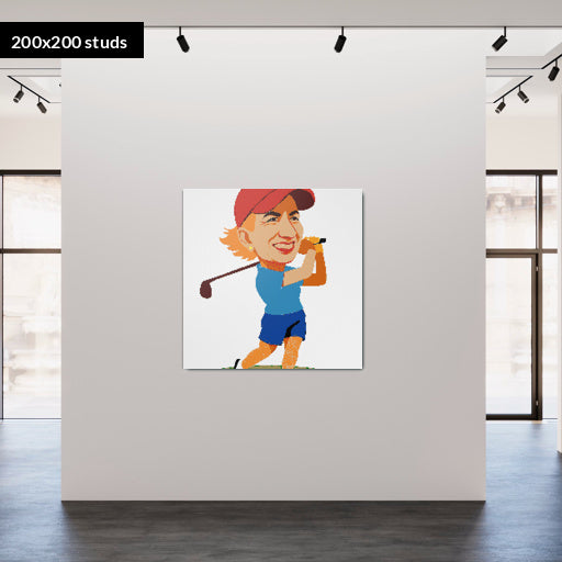 200*200studs, 160*160cm, 63*63inch