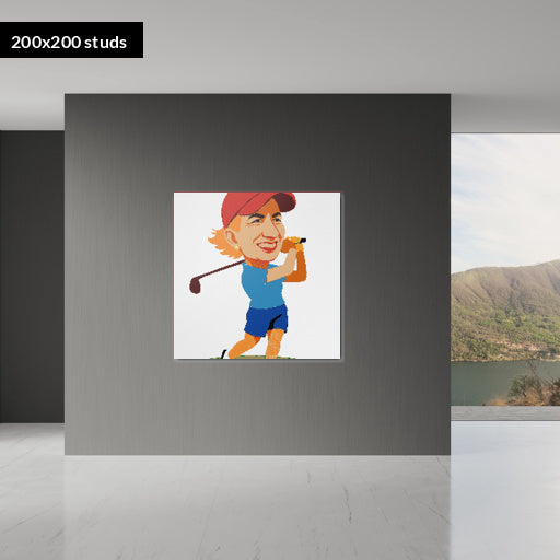 200*200studs, 160*160cm, 63*63inch