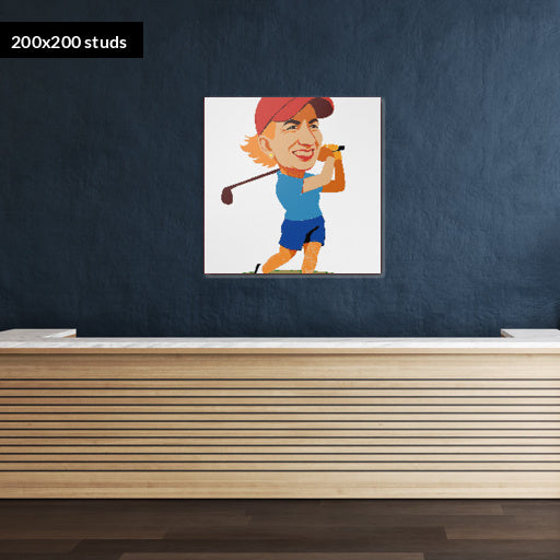 200*200studs, 160*160cm, 63*63inch