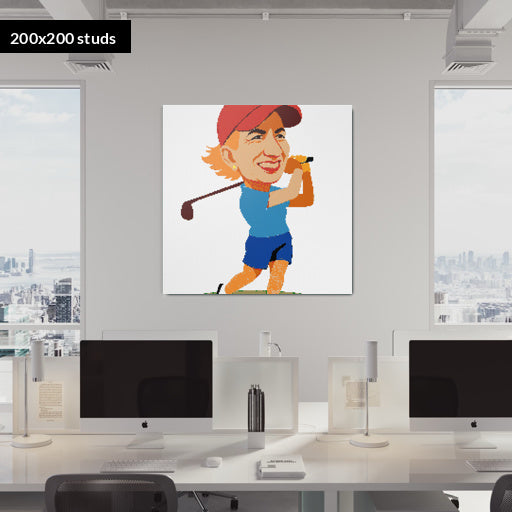 200*200studs, 160*160cm, 63*63inch