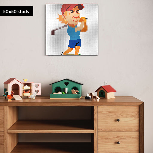 50*50studs, 40*40cm, 15,75*15,75inch