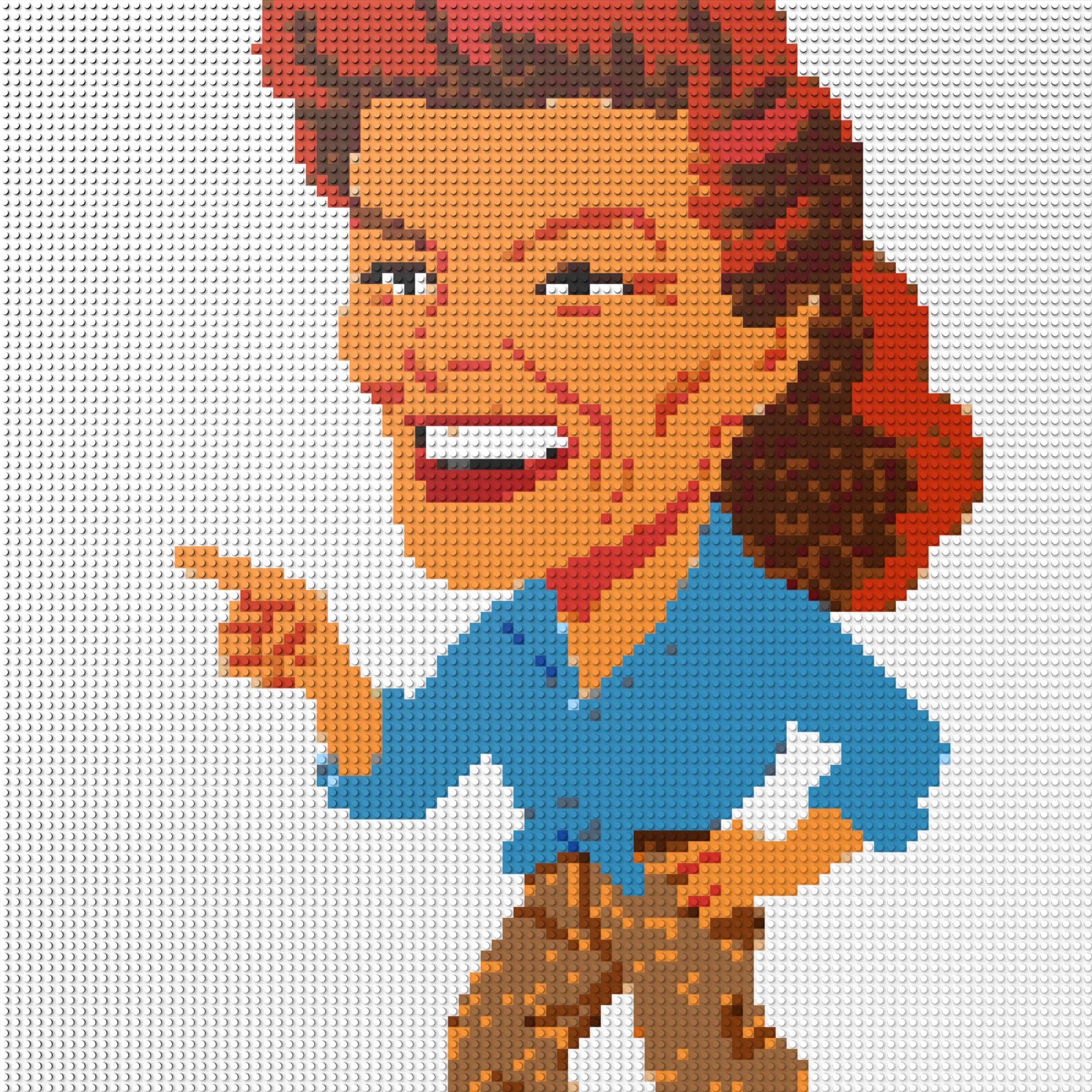 100*100studs, 80*80cm, 31,5*31,5inch
