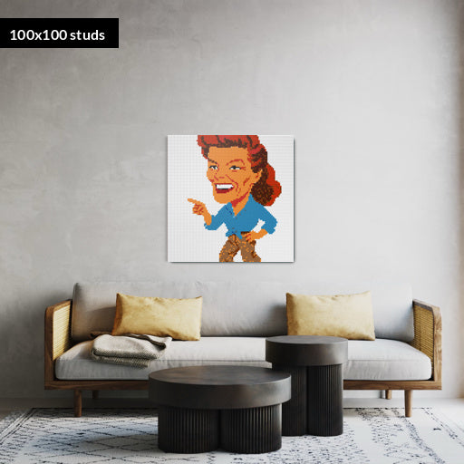 100*100studs, 80*80cm, 31,5*31,5inch