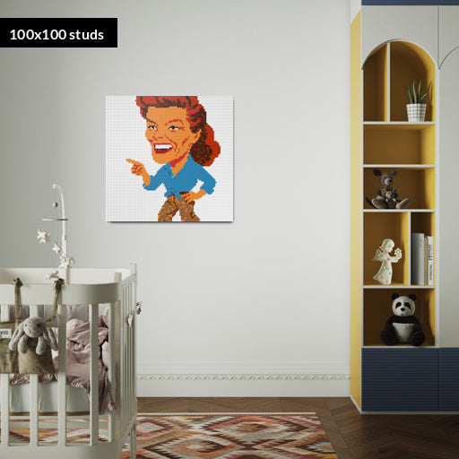 100*100studs, 80*80cm, 31,5*31,5inch