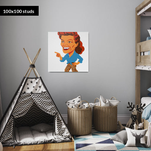 100*100studs, 80*80cm, 31,5*31,5inch