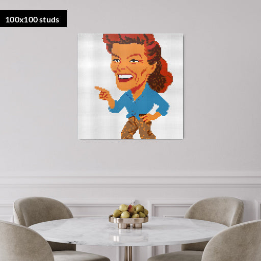 100*100studs, 80*80cm, 31,5*31,5inch