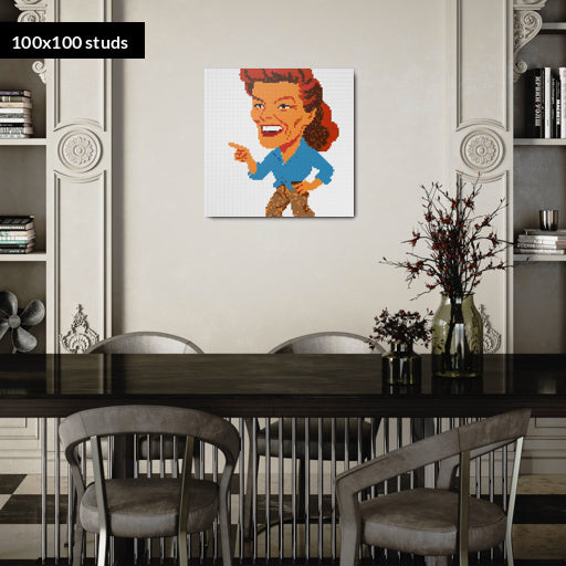 100*100studs, 80*80cm, 31,5*31,5inch