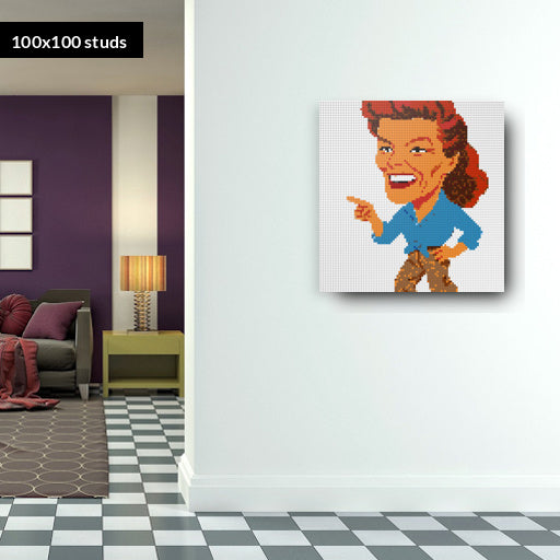 100*100studs, 80*80cm, 31,5*31,5inch