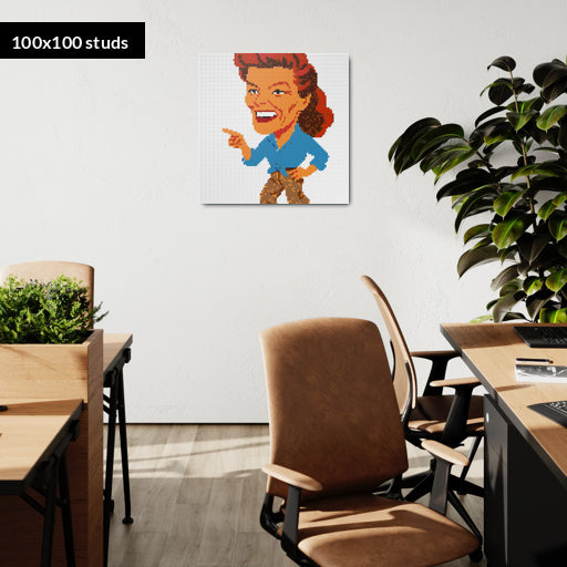 100*100studs, 80*80cm, 31,5*31,5inch