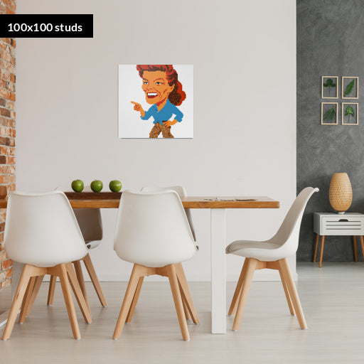 100*100studs, 80*80cm, 31,5*31,5inch