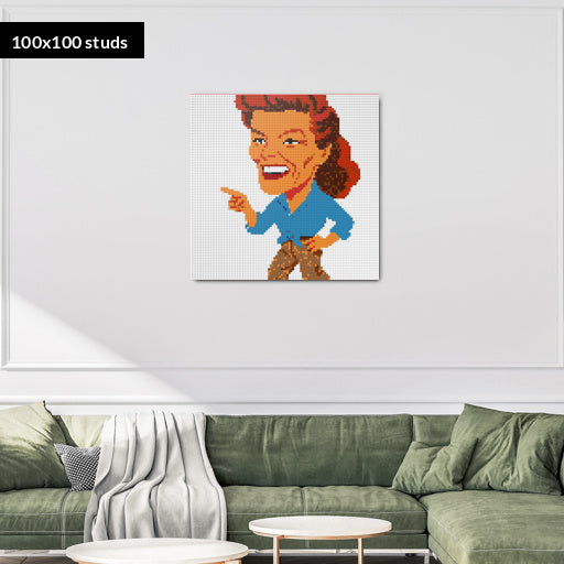 100*100studs, 80*80cm, 31,5*31,5inch