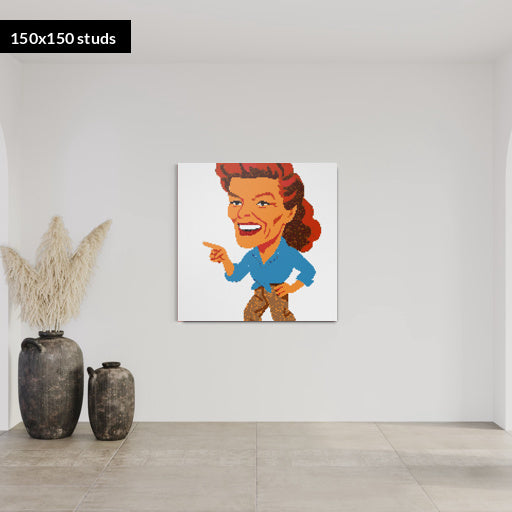 150*150studs, 120*120cm, 47,25*47,25inch