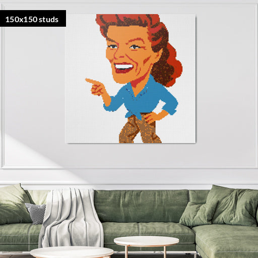 150*150studs, 120*120cm, 47,25*47,25inch