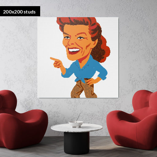 200*200studs, 160*160cm, 63*63inch