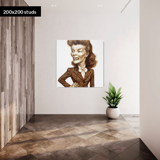 200*200studs, 160*160cm, 63*63inch