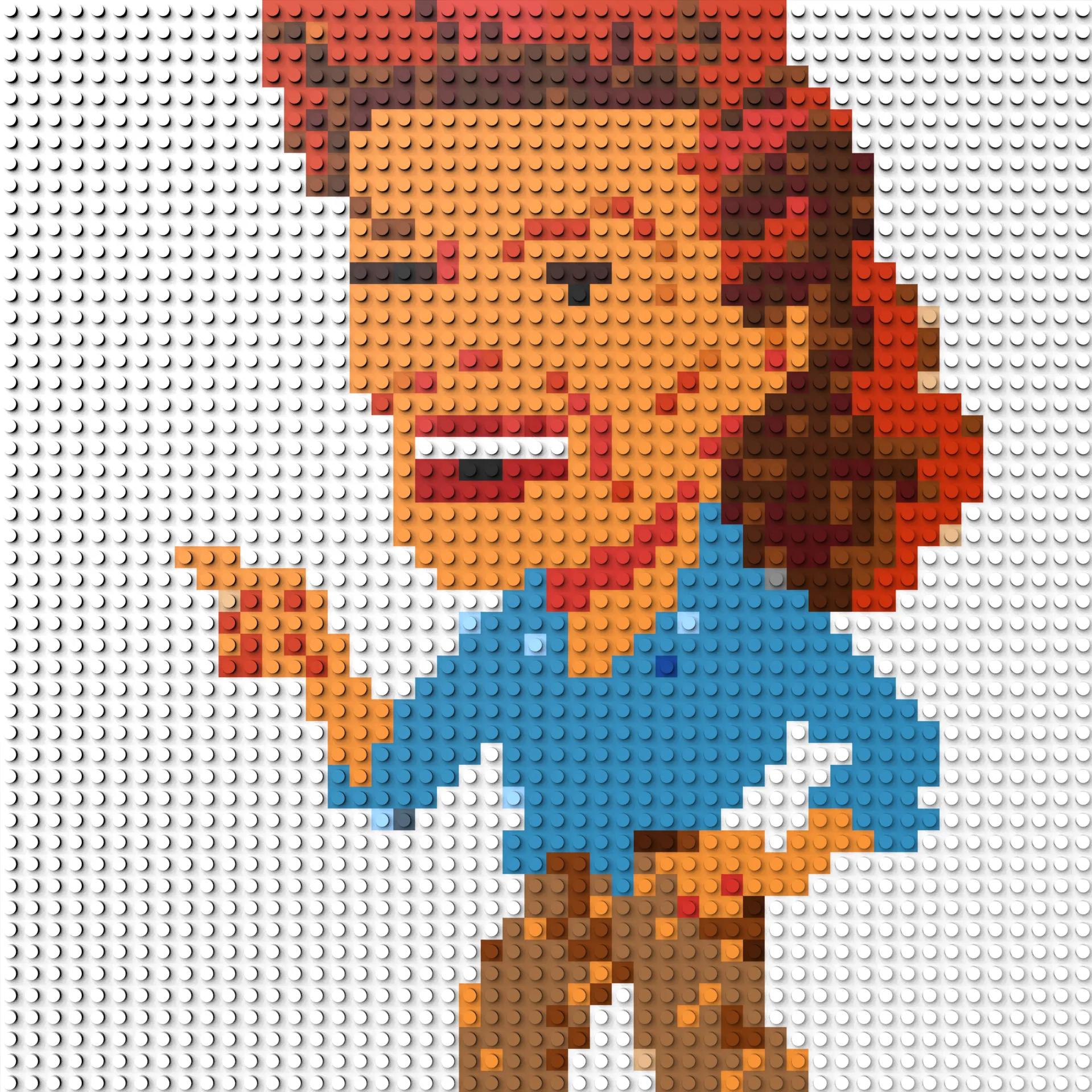 50*50studs, 40*40cm, 15,75*15,75inch